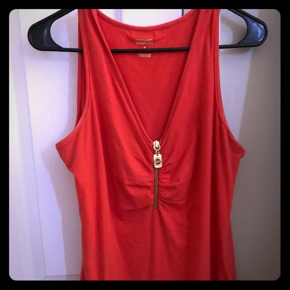 Michael Kors orange tank